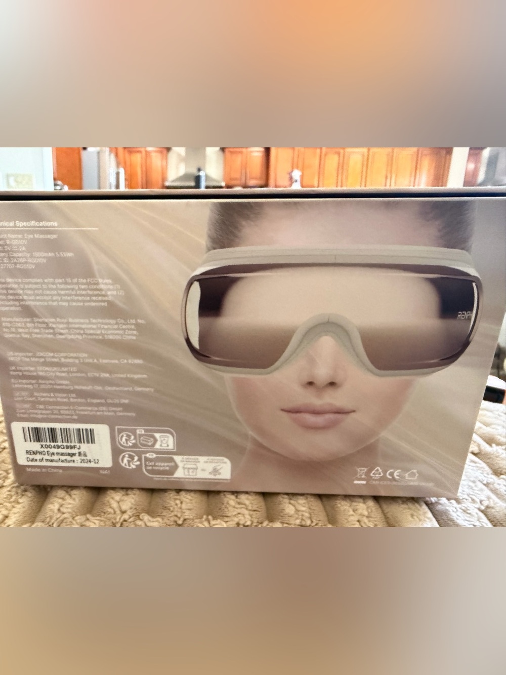 RENPHO Eyeris 3 Eye Massager Heat Compression Bluetooth NWOT - Picture 13 of 13